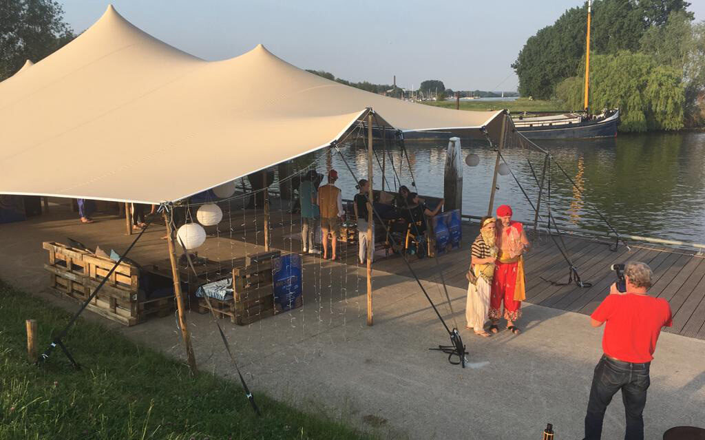 bij de tent - stretchtent